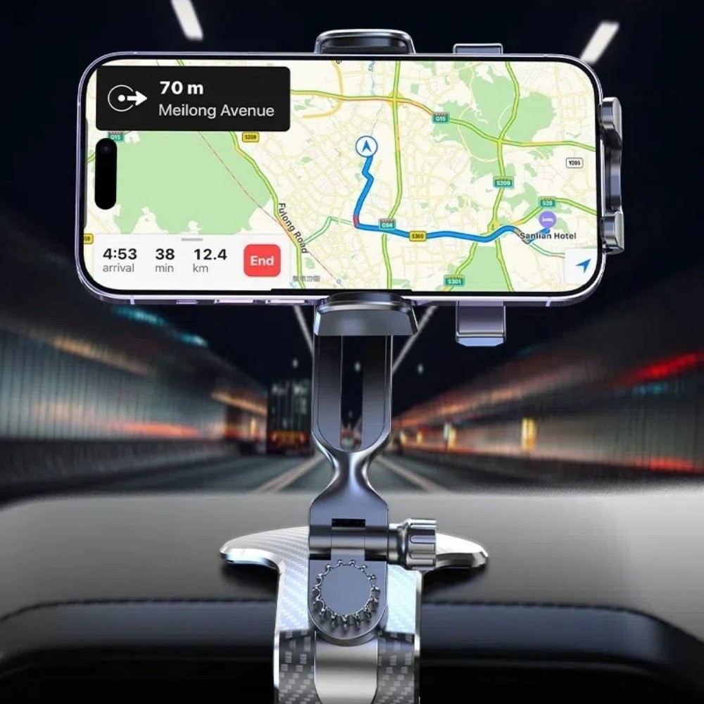 Universal 360° Car Phone Mount Holder For Cell Phone Samsung Galaxy iPhone Stand