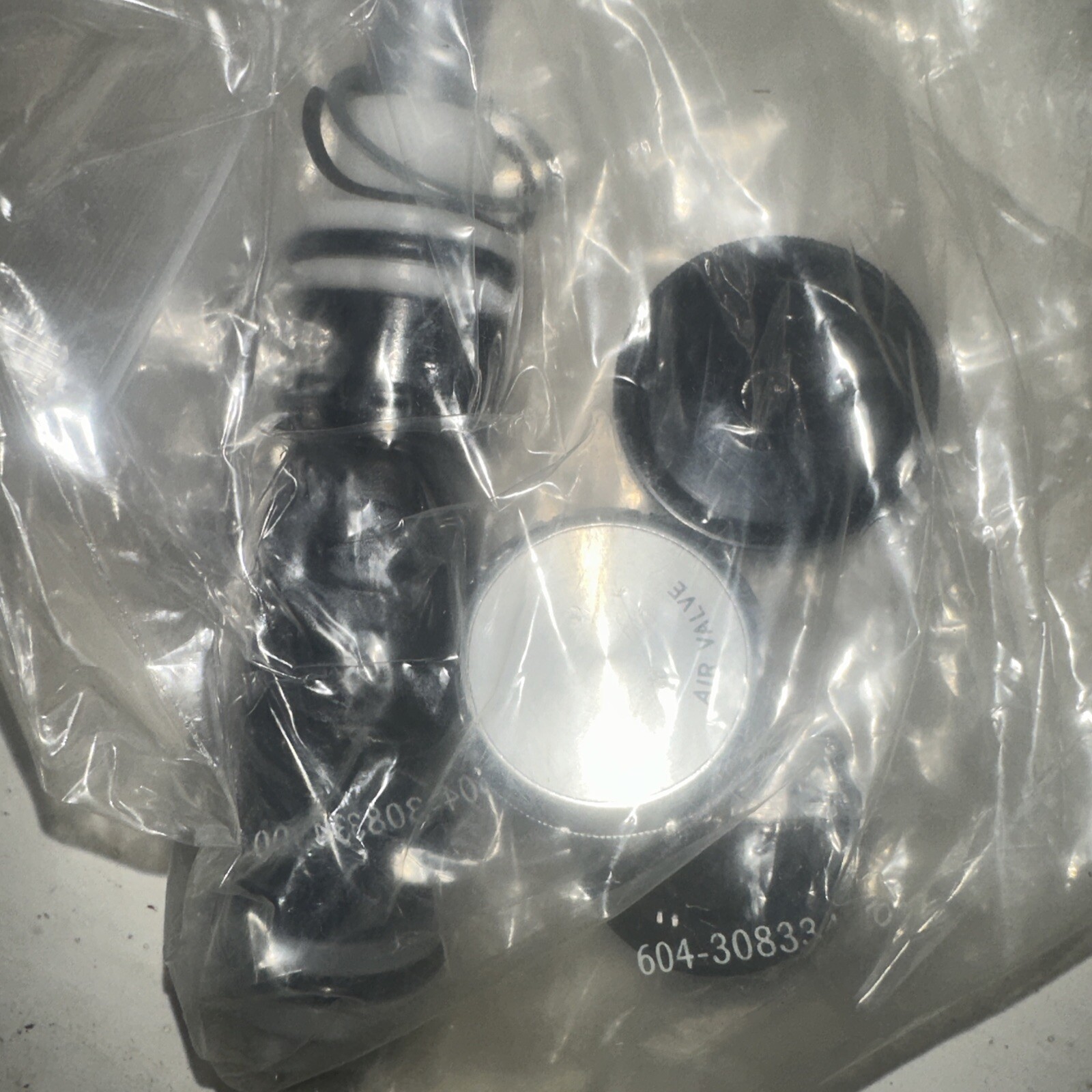 RockShox Spring Internals Left, Paragon Gold A1, 50mm Solo Air Assembly Rebuild