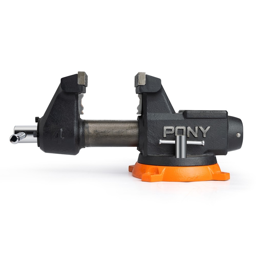 PONY 4“ Heavy Duty Bench Vise 4400LBS Clamping Force Pro Workshop Workbench Vise