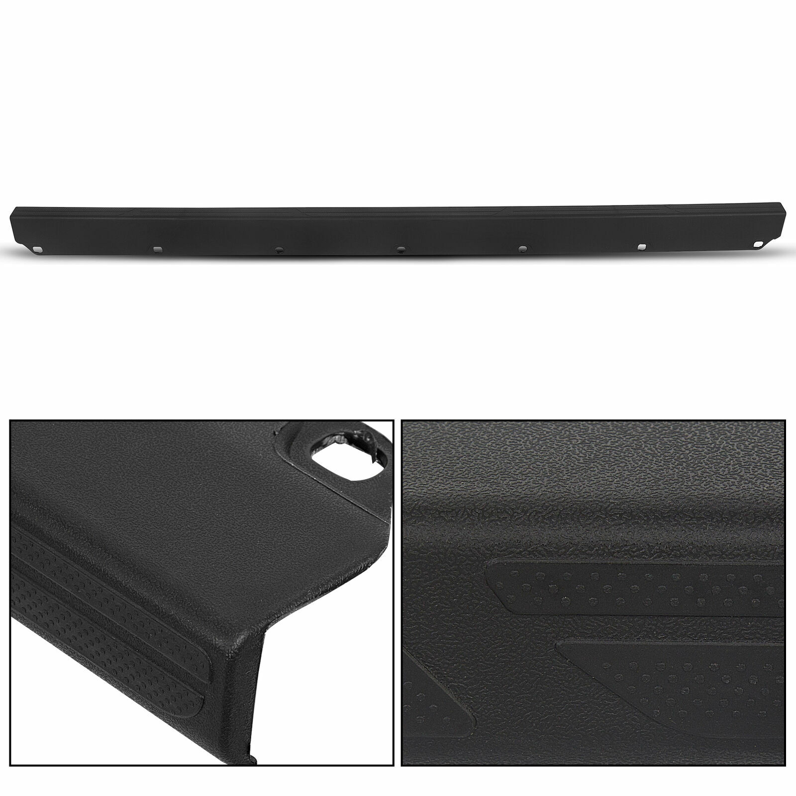 For Toyota Tacoma 2005-2015 Tailgate Molding Protector Cover Top Cap ABS Black