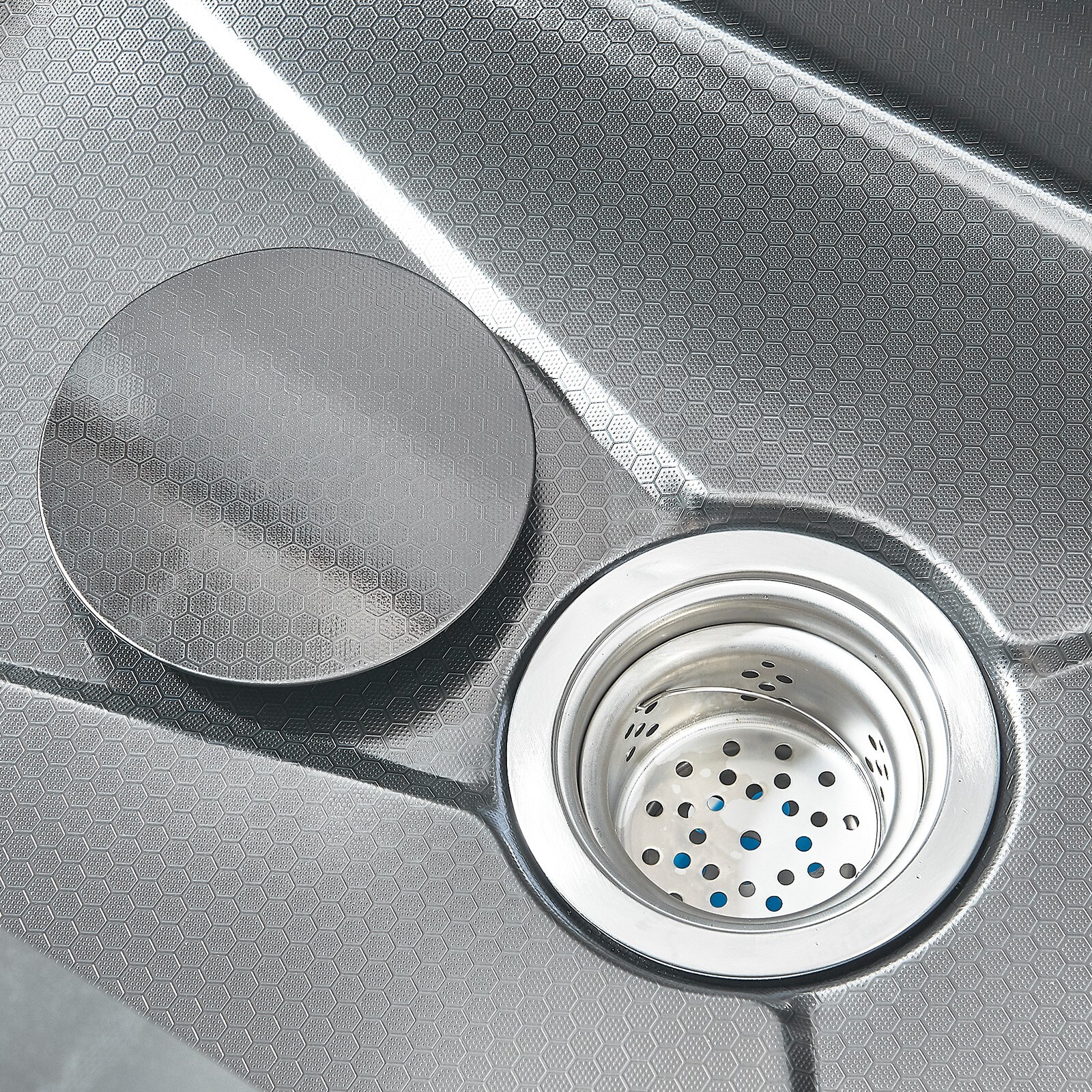 Stainless steel Kitchen Sink with Faucet 23.6 inch Large Single Bowl Top mounted