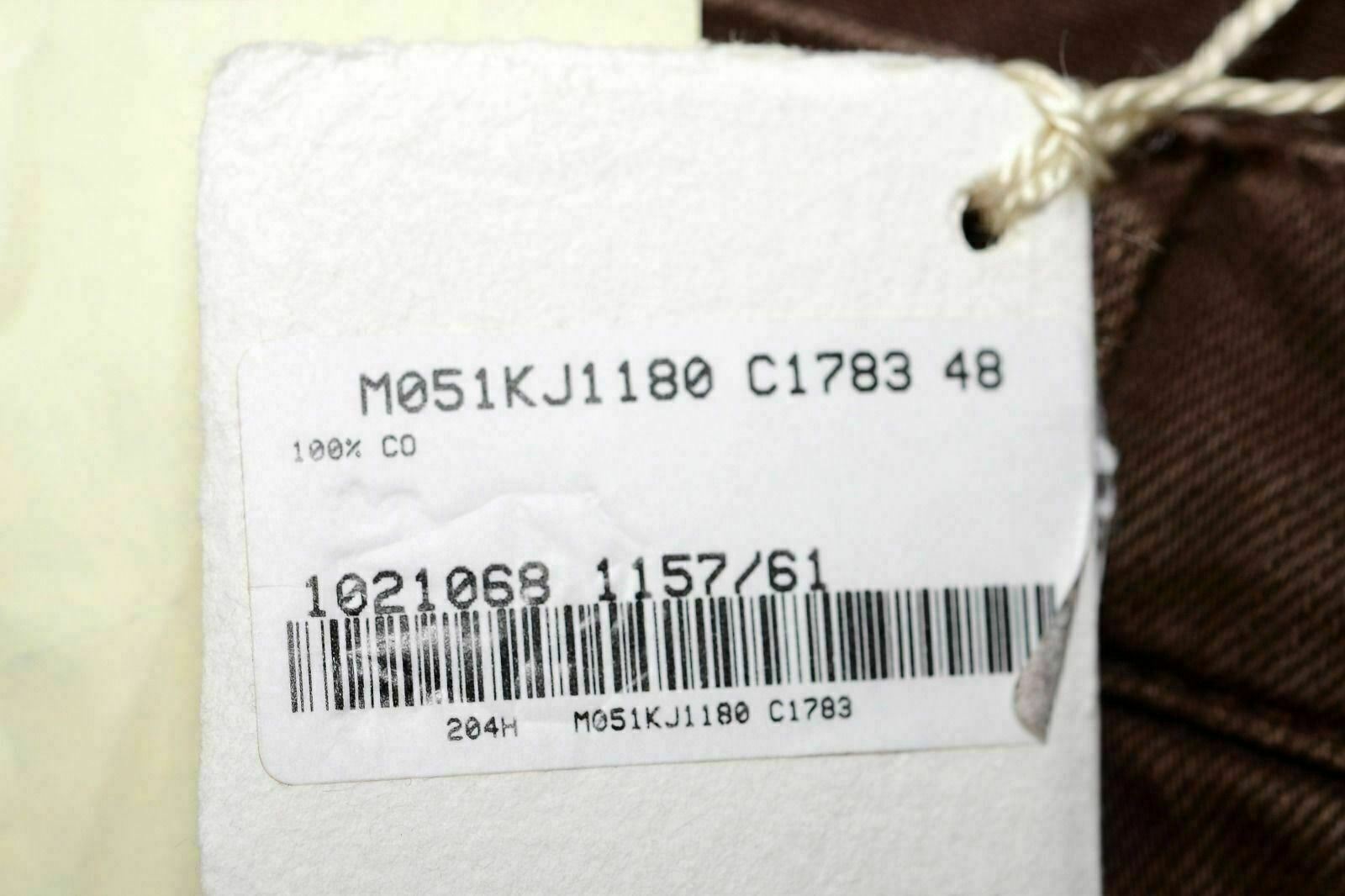 Brunello Cucinelli Men's Brown Slim Fit Jeans US 40 IT 56