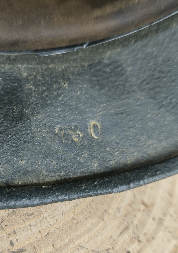 Helmet german original nice helmet M40 original WW2 WWII size 66