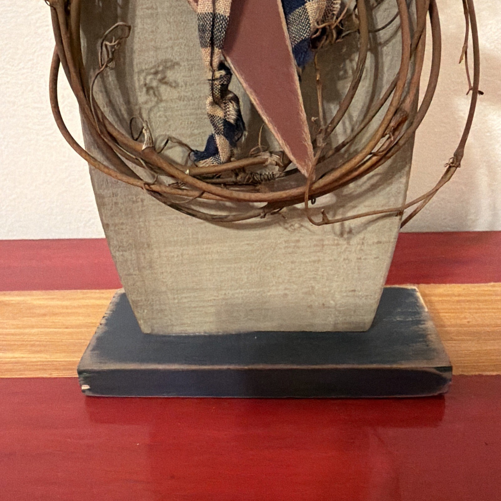 Primitive Wooden Freestanding Angel