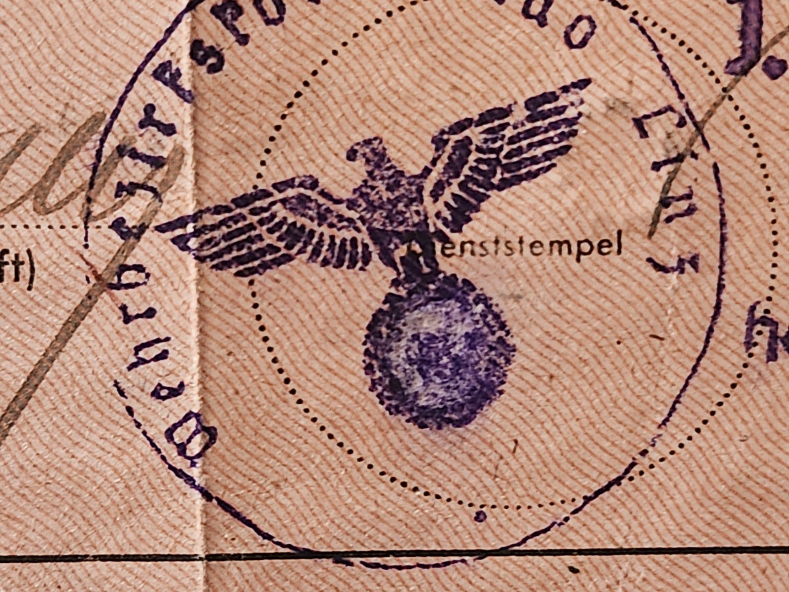 WW2 Germany. Ausmusterungsschein (Discharge Certificate)