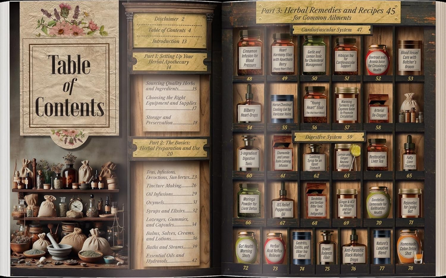 Forgotten Home Apothecary (paperback with color pictures)