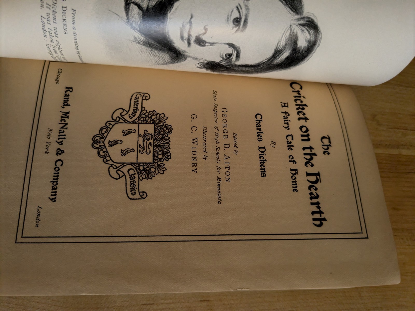 The Cricket On The Hearth Charles Dickens Canterbury Classics 1902