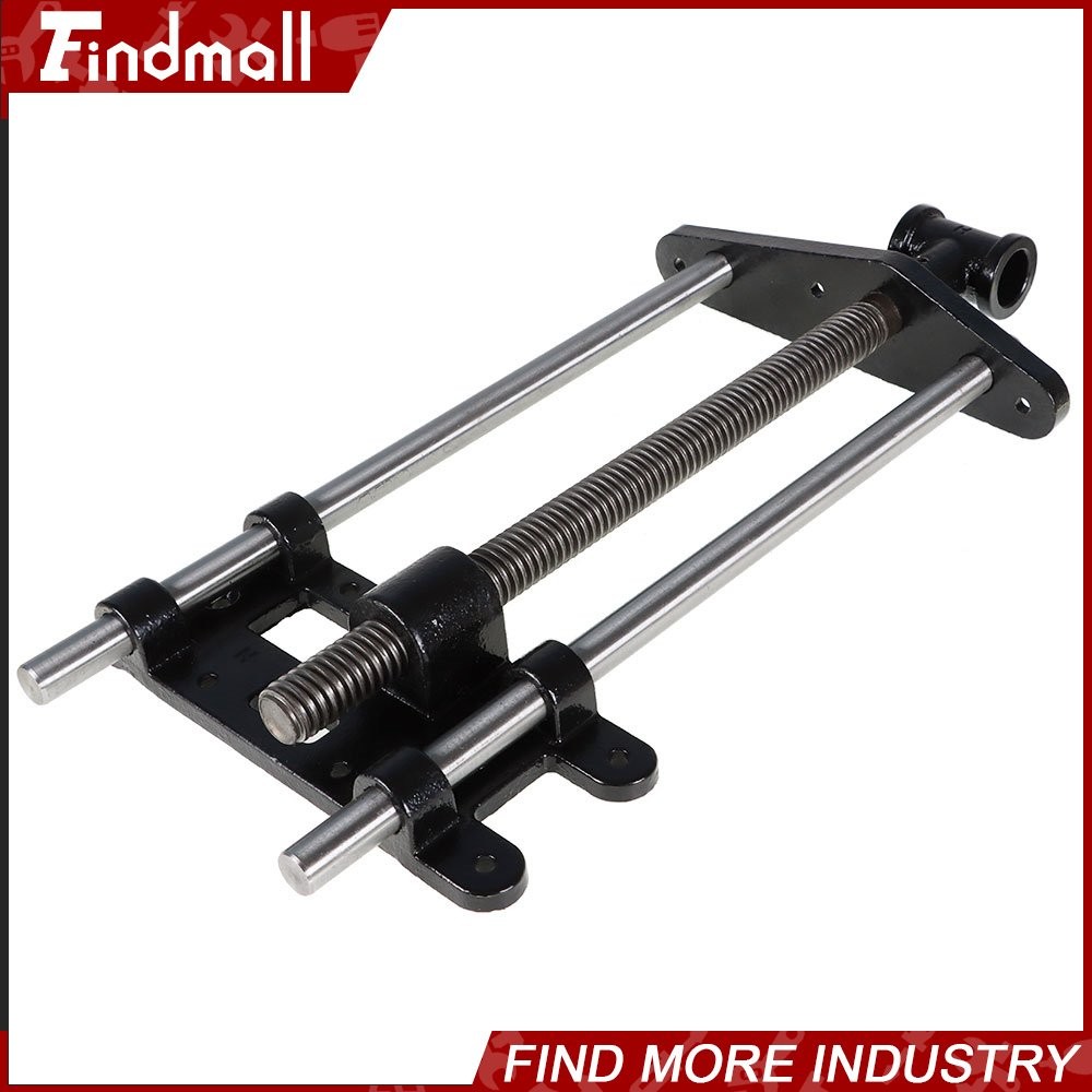 Findmall 10" Wood Bench Vise Woodworking Vise Cast Iron Workbench Wood Working