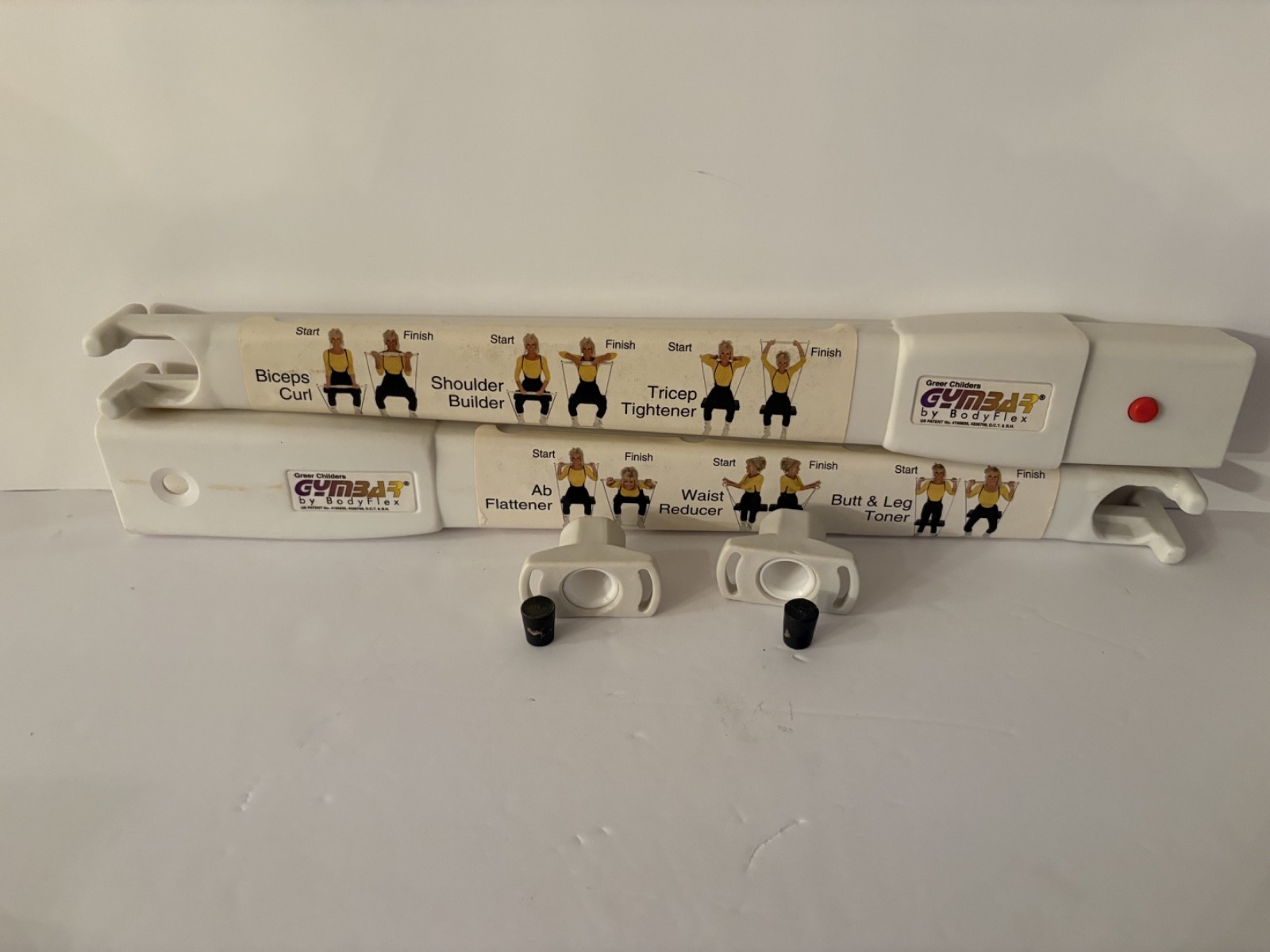 Body Flex+ Plus Kit As Seen On TV Greer Childers GymBar System VHS New Open Box