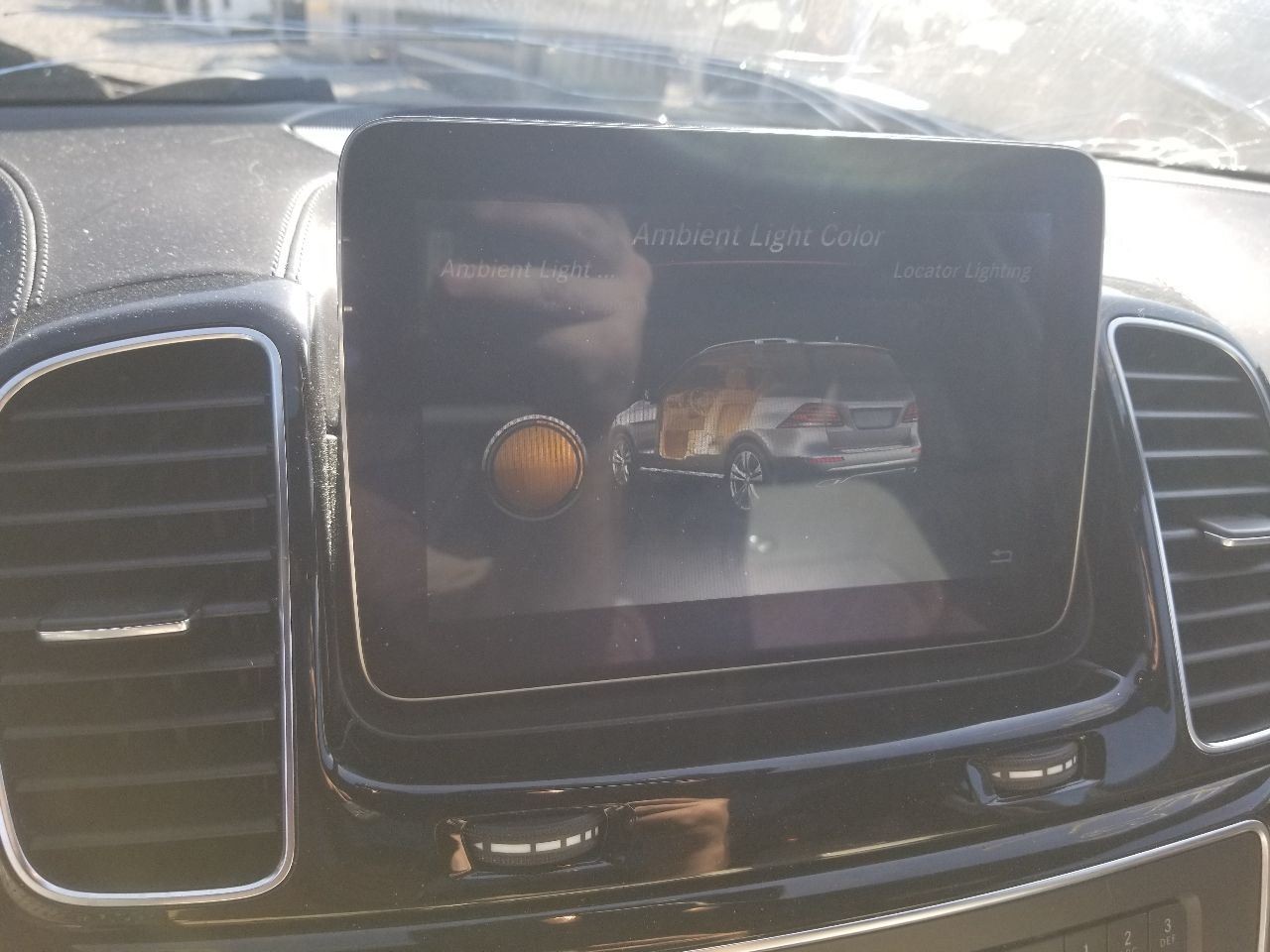 17 2017 MERCEDES GLE43 AMG 166 TYPE INFORMATION DISPLAY SCREEN 1669001420