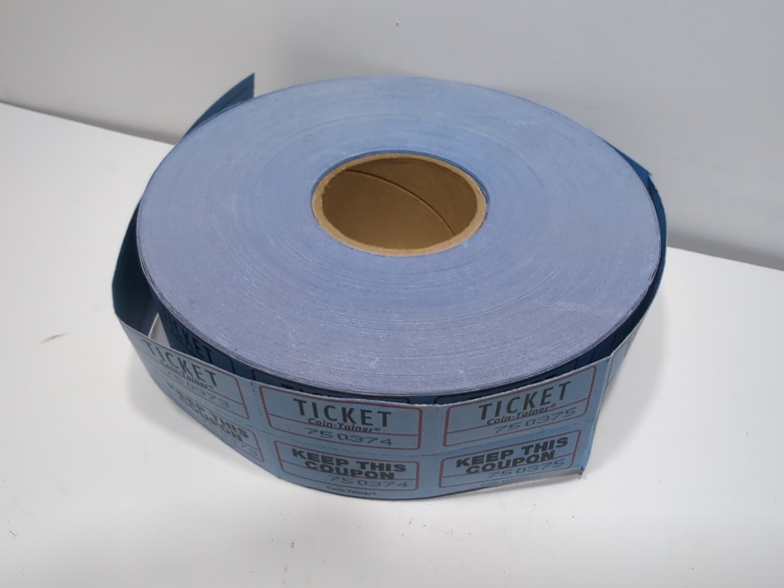 ✨Coin-Tainer✨ Double Ticket Drawing Keep Coupon Carnival Fair Festival Raffl