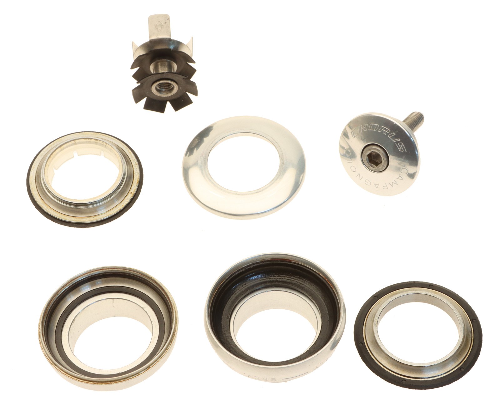 Campagnolo Chorus Headset HS00-CHTH 1" Threadless Silver 2000 NEW NOS