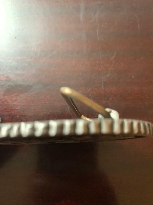 Waylon Jennings Flying W Solid Metal Pewter Metal Belt Buckle