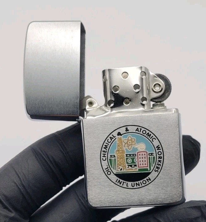 1959 Oil, Chemical, Atomic Workers Int'l Union Zippo Lighter