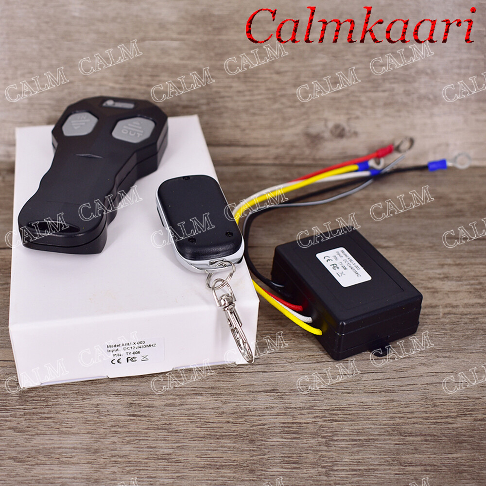 Wireless Winch Remote Control Kit DC12V Switch Handset for Jeep ATV SUV Truck