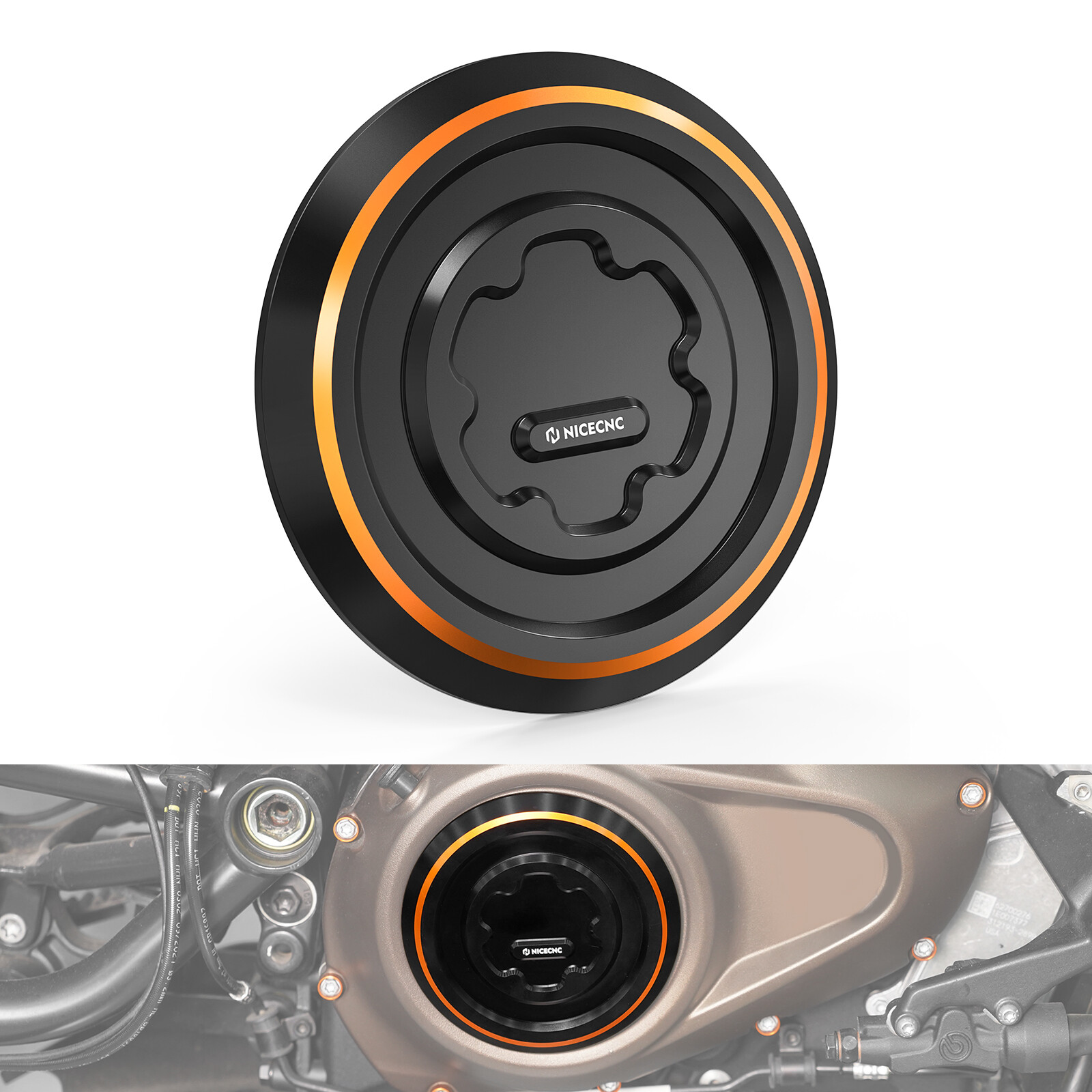 Anodized Right Side Clutch Cover For Harley Sportster RH1250S 2021-2024