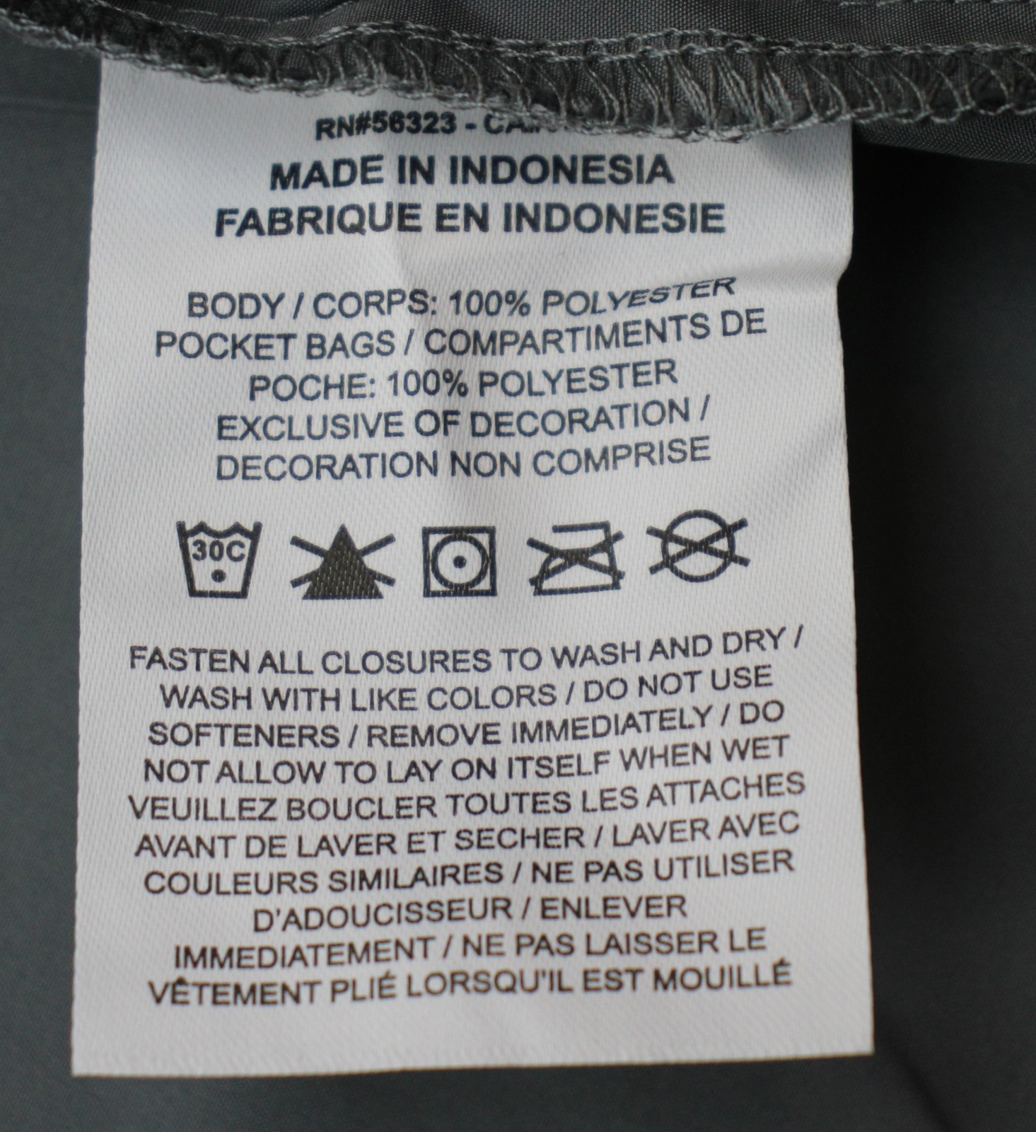 Nike Running Jacket Mens Large Gray Hooded Full Zip Windbreaker DD4746-084