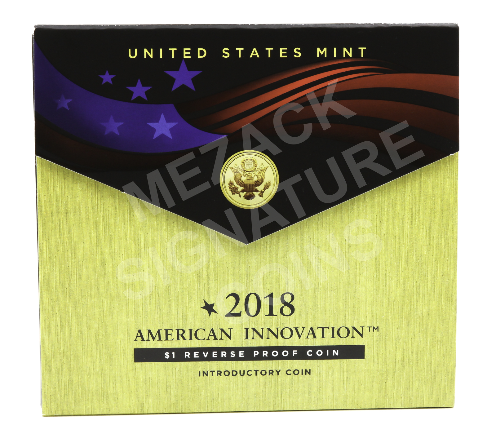 2018 S $1 American Innovation Reverse Proof and Proof Set with all OGP