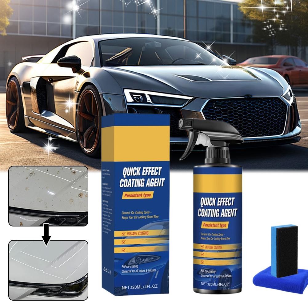 Sopami Spray Car,Car Polish,Quick Effect Coating Agent,Repair Scratches Set Best