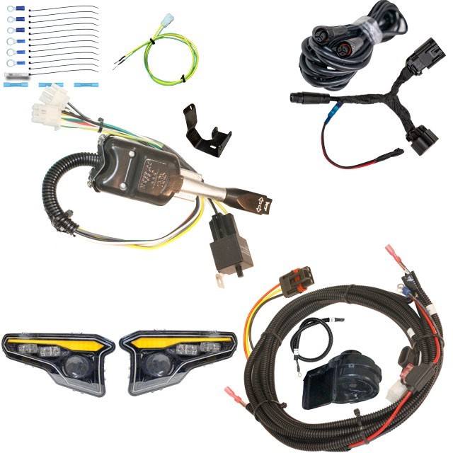 Turn Signal Kit For Polaris Xpedition Street Legal Plug & Play Blinker Headlight