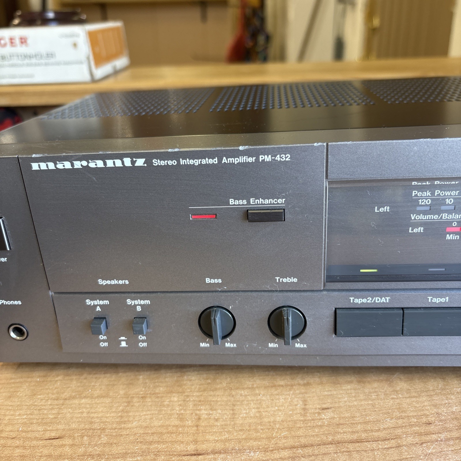 Marantz PM-432 Stereo Integrated Amplifier Tested