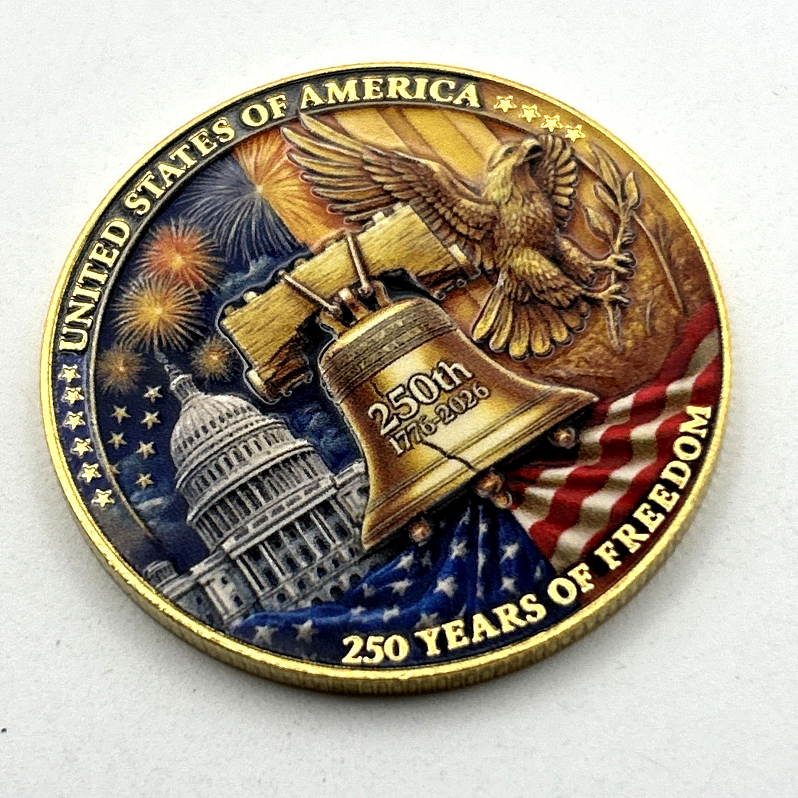 1776-2026 "We The People" Collectible Coin Medal *250TH ANNIVERSARY USA*