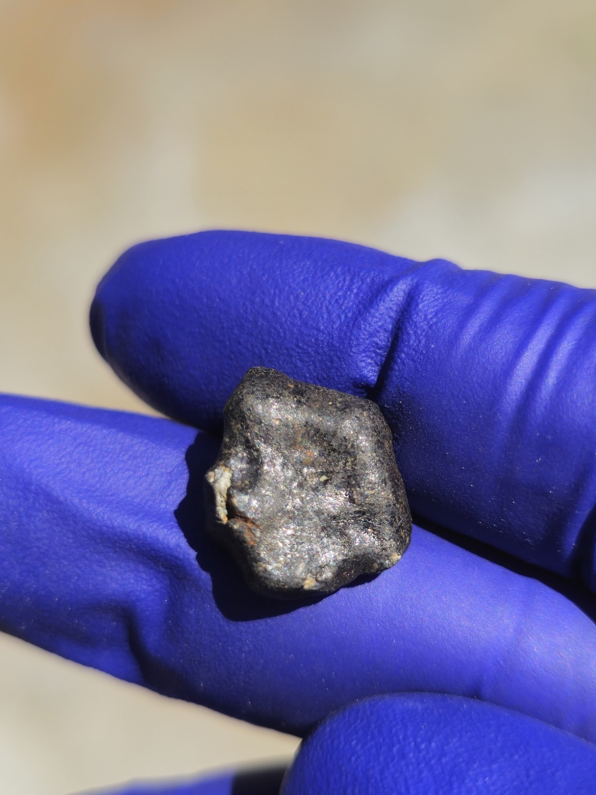 Chelyabinsk Meteorites 2.213g Fresh Crusted Individual COA Russia