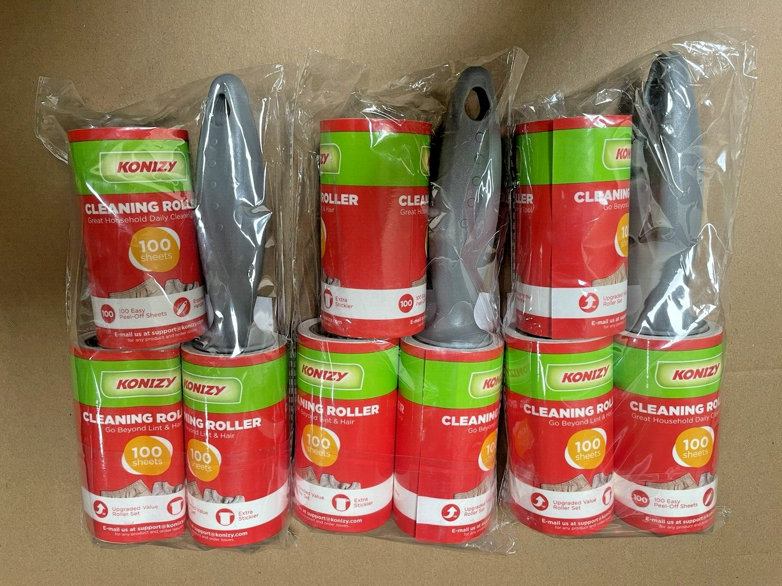 900 SHEETS Lint Roller, triple pack Rollers , Great value, extra saving !