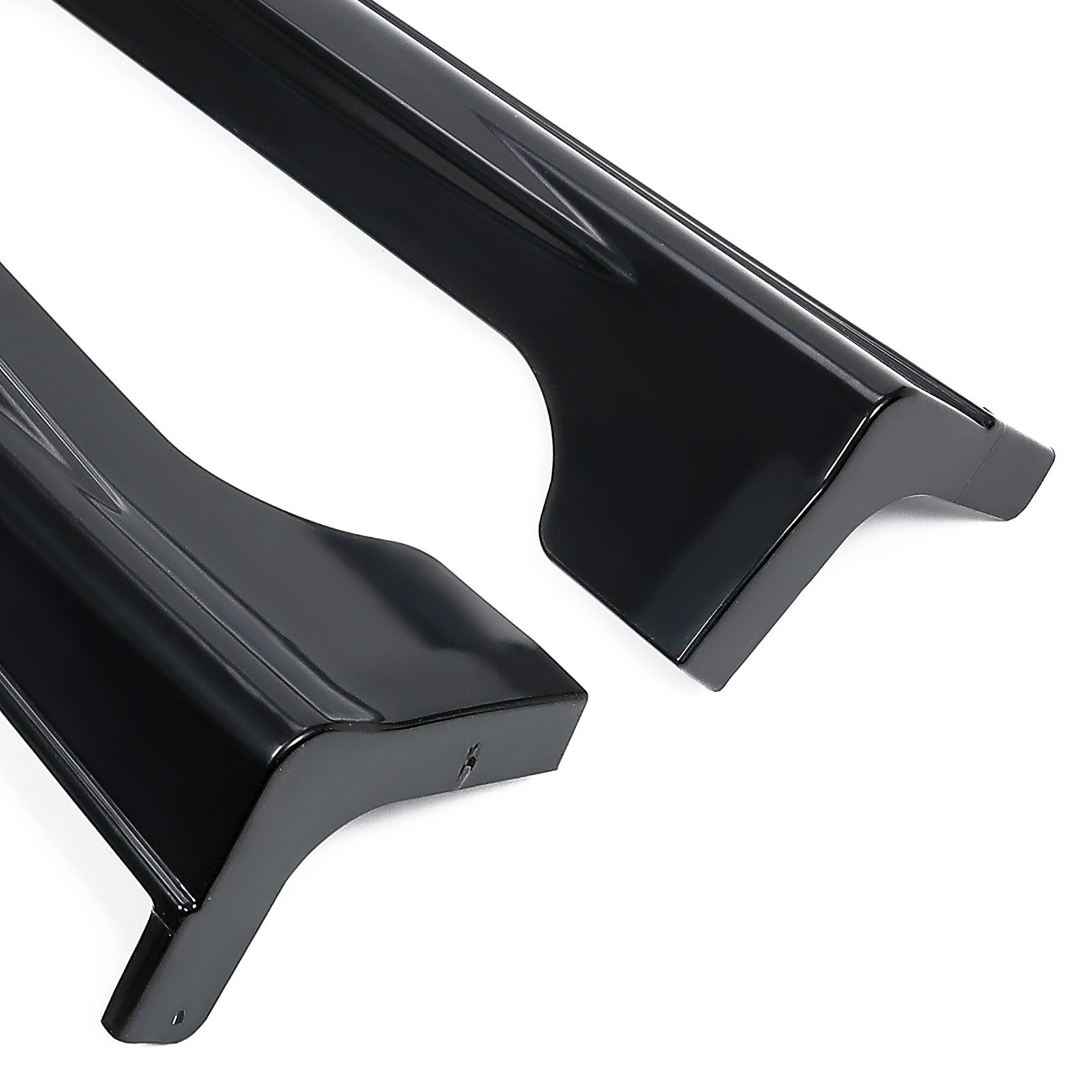 Fits Honda Civic 9th 4Dr 12-15 Mugen RR Style 2PCS Side Skirts Rocker Panels ABS