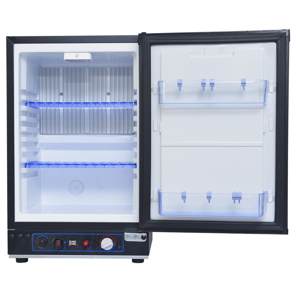 Propane Fridge Gas Refrigerator Car 12V/110V/LPG Motorhome Campervan RV Fridge