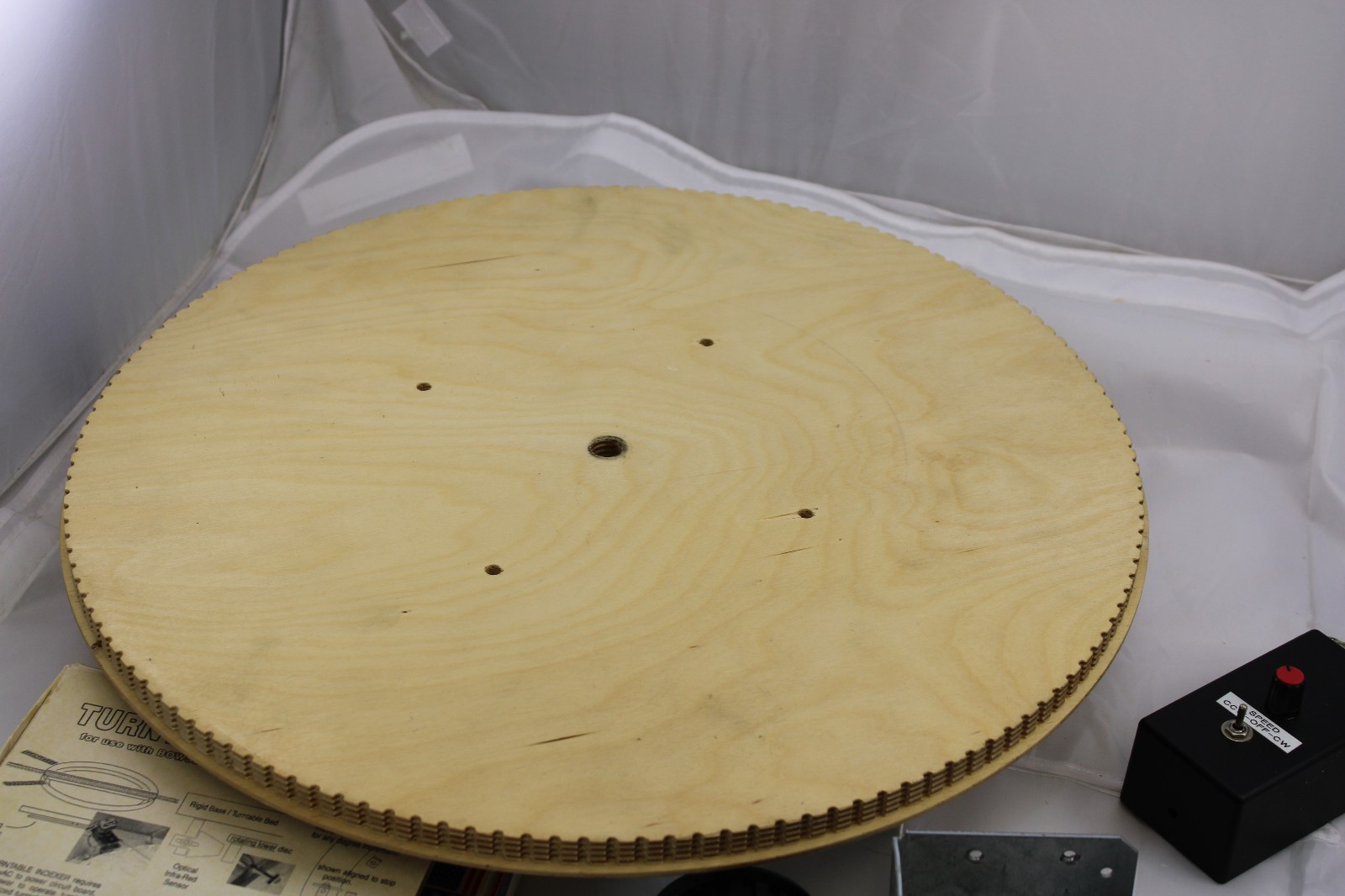 Millhouse River Studio Turntable - Dalee Electronics Indexer - 17 1/2" HO/N ?