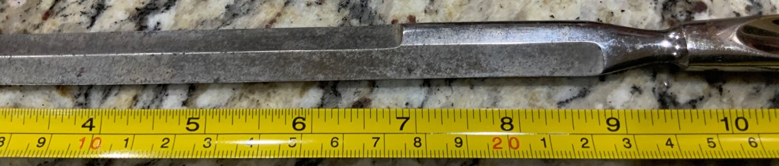 Tiemann 13.5” Fixed Blade Surgical Amputation Antique Medical Knife Tool