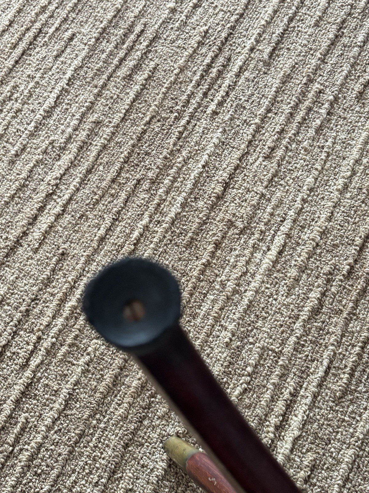 VTG Mid-Century Modern Spider Leg Tray Table Folding Base Brass Tips No Tray MCM