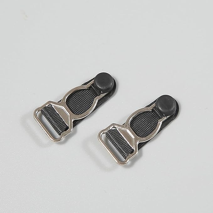 30 Pack Garter Belt Clips Replacement Strap End Hooks Clasp Buckle for Corset