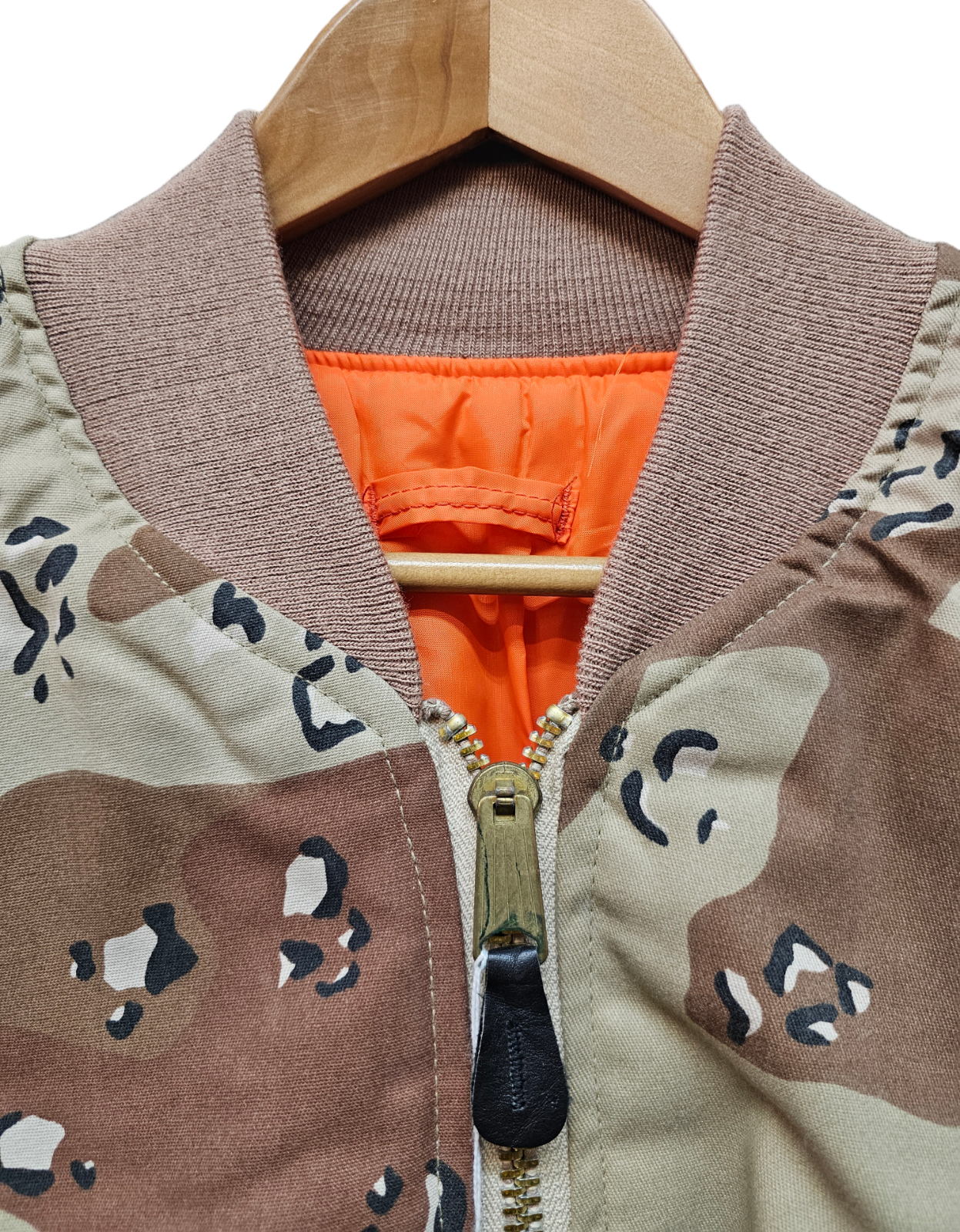 New RARE Corinth 6 Colour Desert Choc Chip Camo MA1 Flight Jacket S M L XL