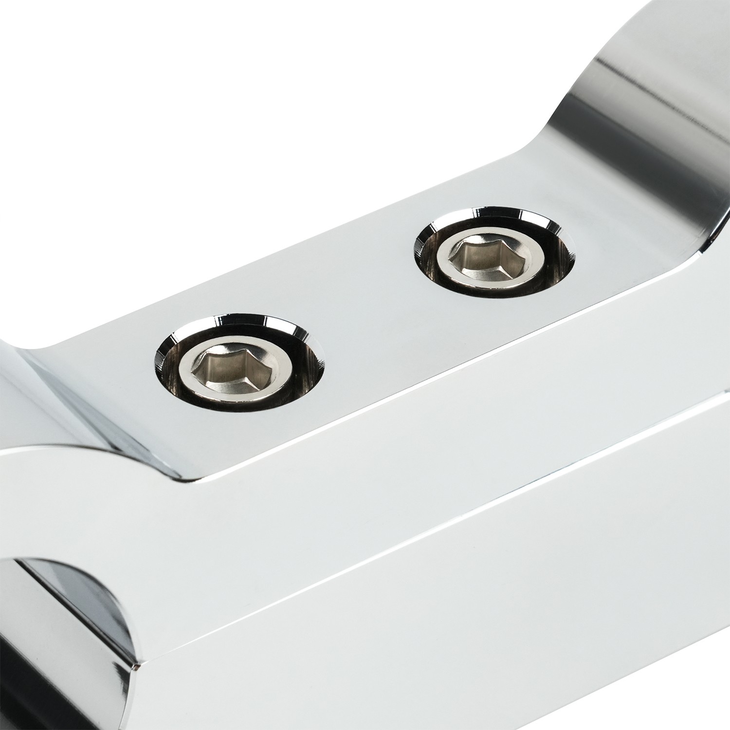 Gauge Riser Relocation Kit For Harley Sportster Dyna 1 1/4" Clamp