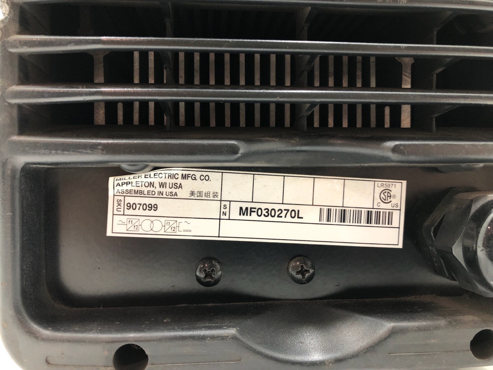 Miller Dynasty 200 SD AC/DC TIG & Stick Welder Welding Machine Only 907099