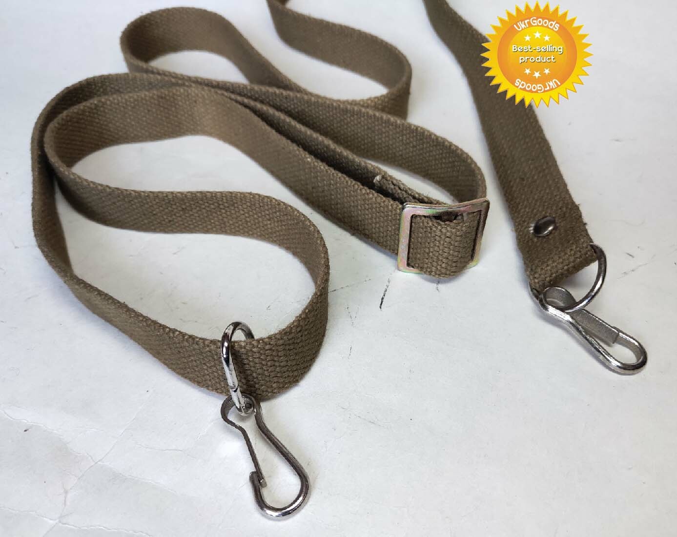 Carrying Sling Belt Two Point Soviet USSR Army Military Strap Canvas Original