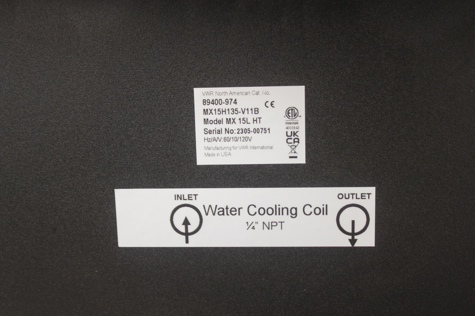 NEW VWR 89400-974 MX15H135-V11B MX 15L HT Heated Circulating Water Bath