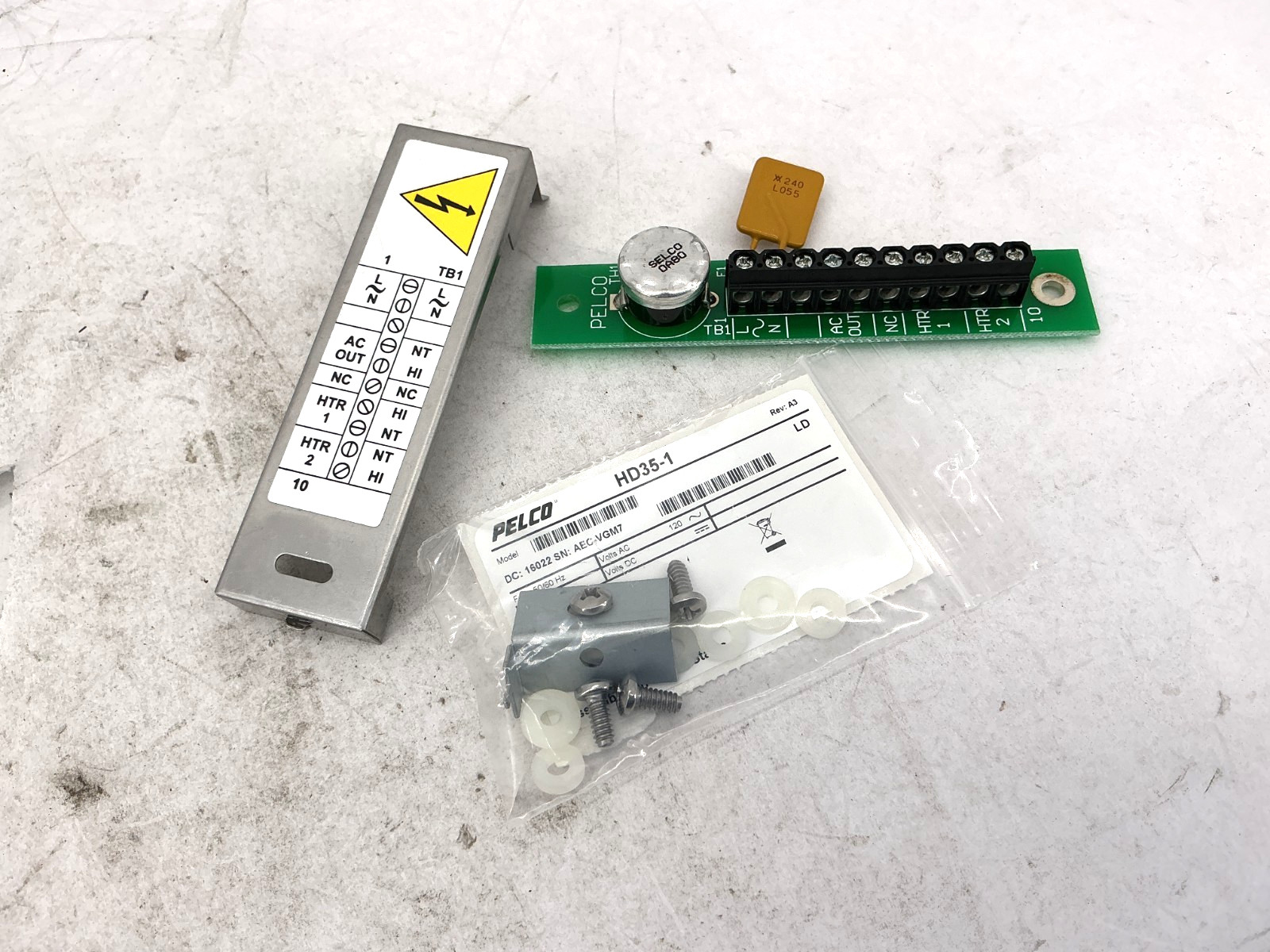 New Pelco HD35-1 Heater & Defroster Kit 25W 125VAC HD351 - No Box