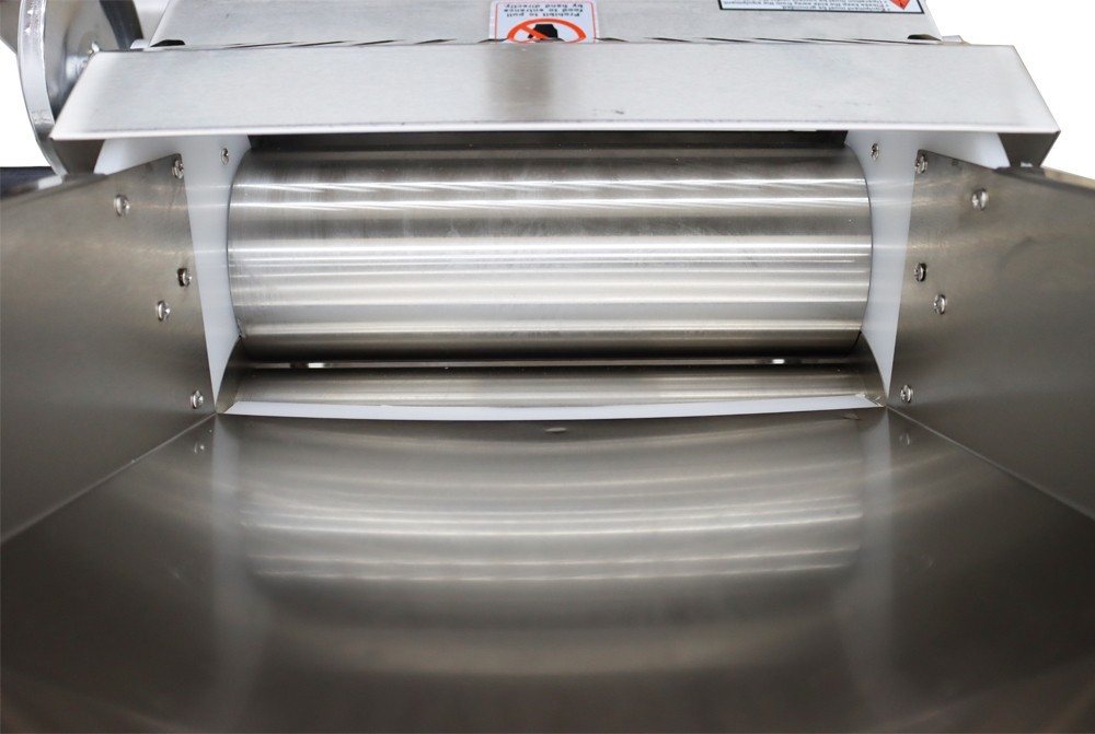 11.8" Commercial High-speed Press Dough Machine 150Kg/h Thickness Adjustable 3HP