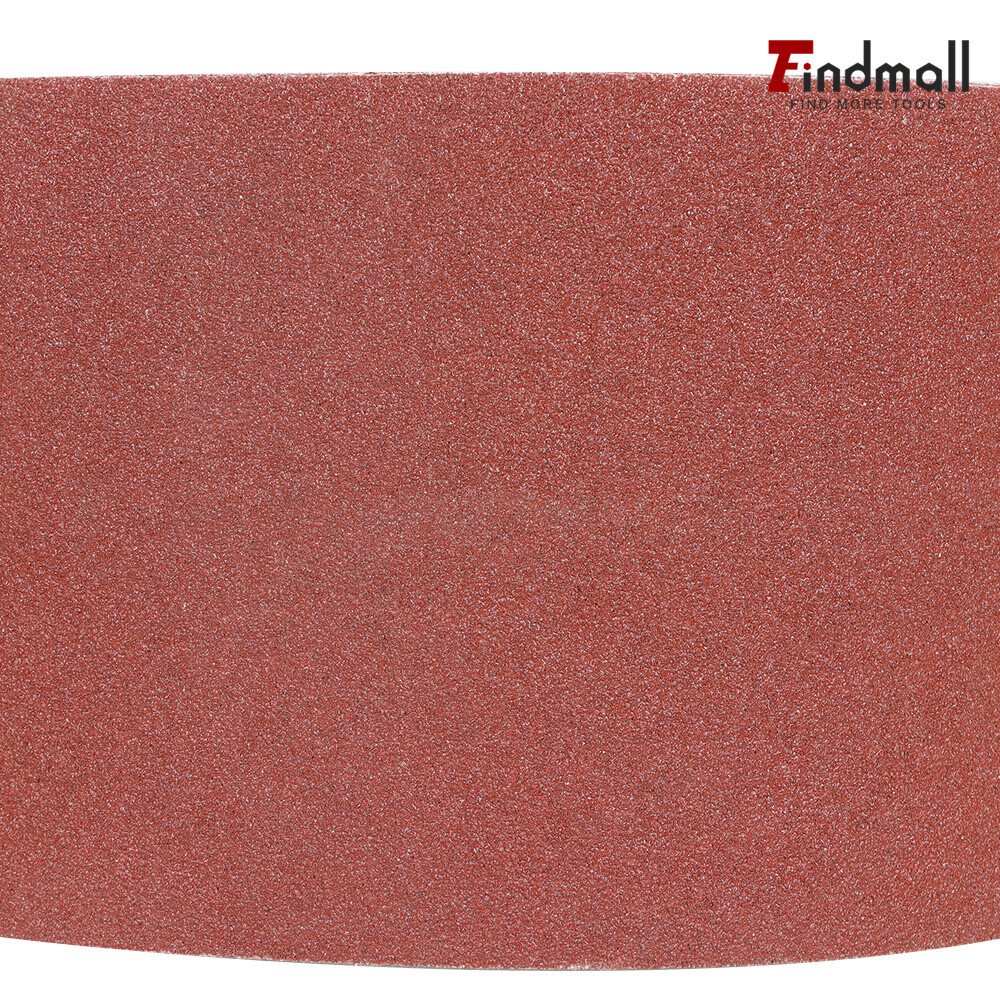 Findmall 5 Pack 6" X 48" 80 Grit Premium Aluminum Sanding Belts