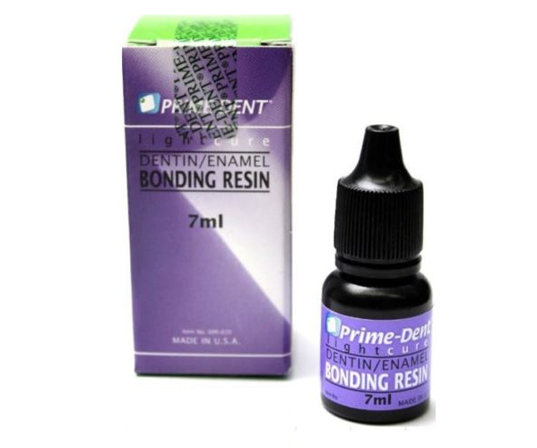 (SET OF 10) Prime-Dent Light Cure Dentin/Enamel Bonding Adhesive Resin 7mL