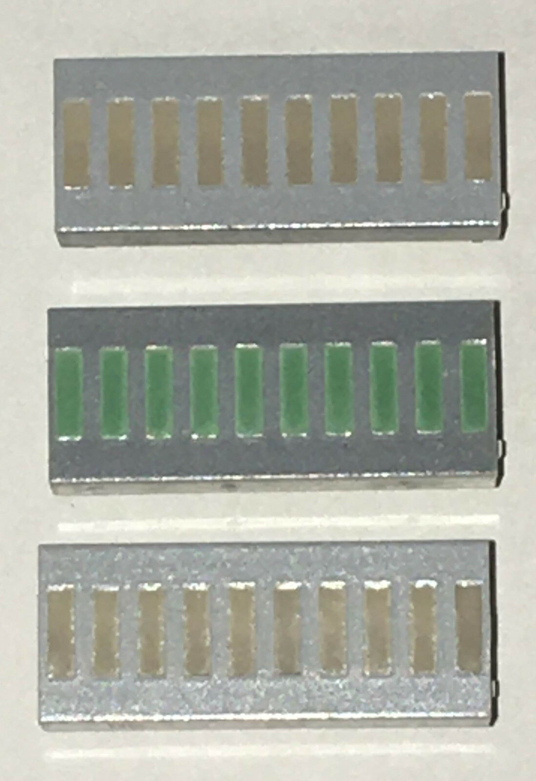 HP HDSP-4830  4840 4850 red green yellow 10 Element LED Bar graph NOS