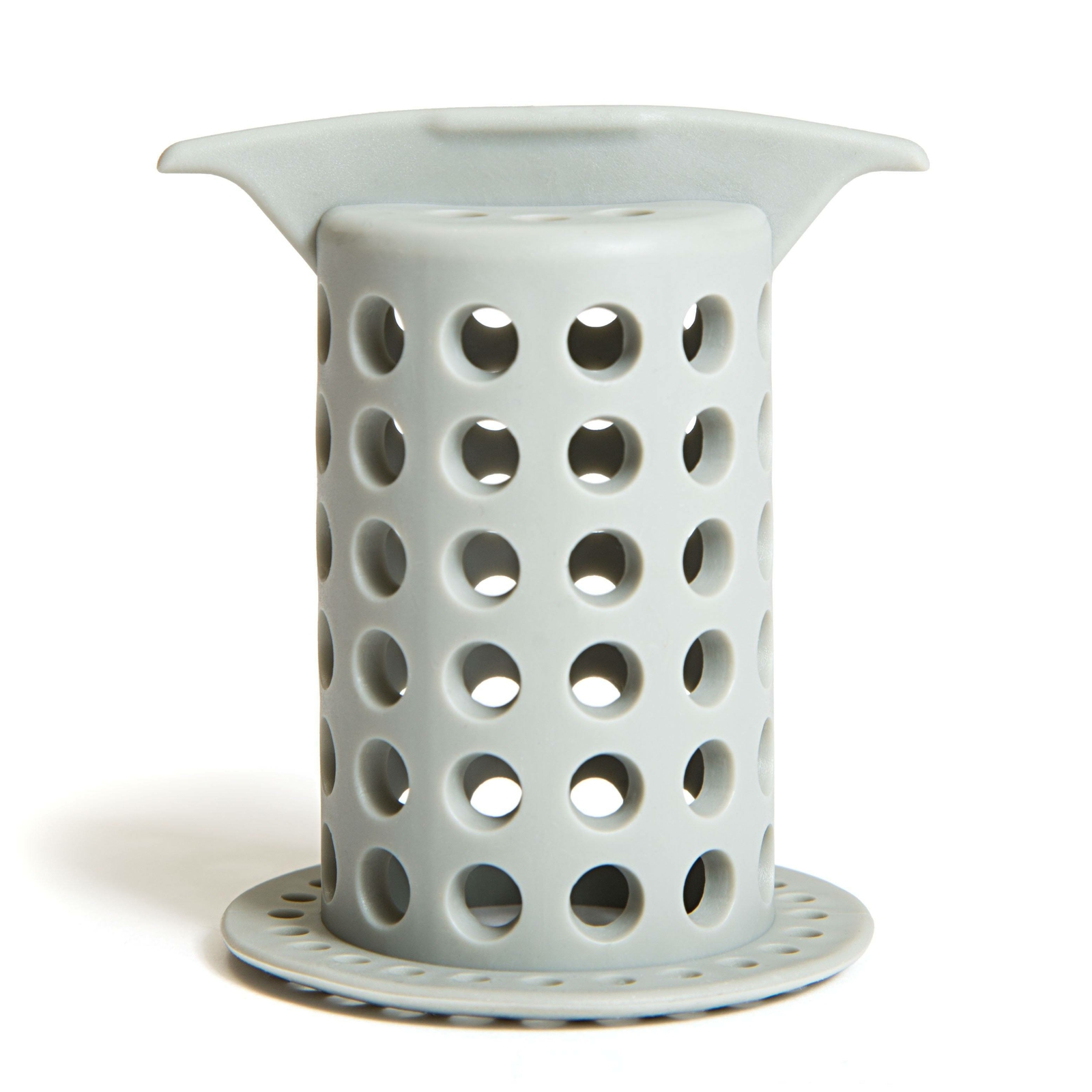 ShowerShroom® (Gray) 2" Revolutionary Hair Catcher for Shower Drain by TubShroom