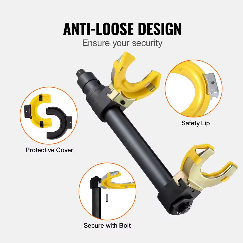 MacPherson Strut Spring Compressor Kit 4500kg Coil Spring Tool w/ 3 Yokes