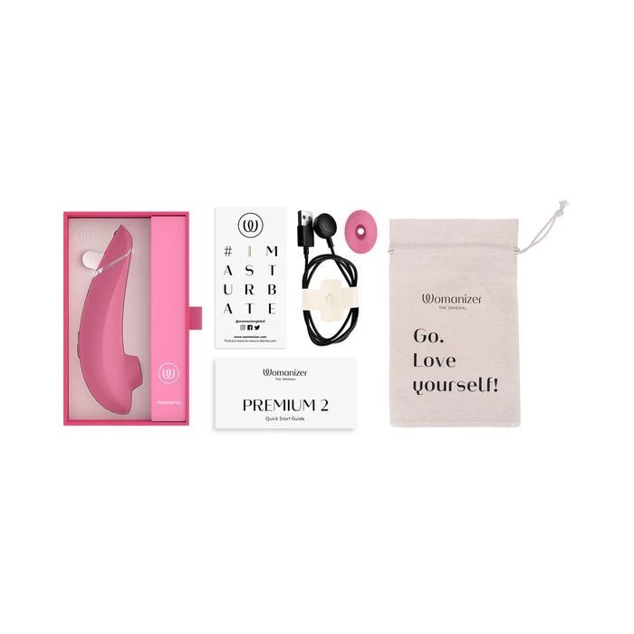 Womanizer Premium 2 - Raspberry BRAND NEW W/ FREE SHIPPING