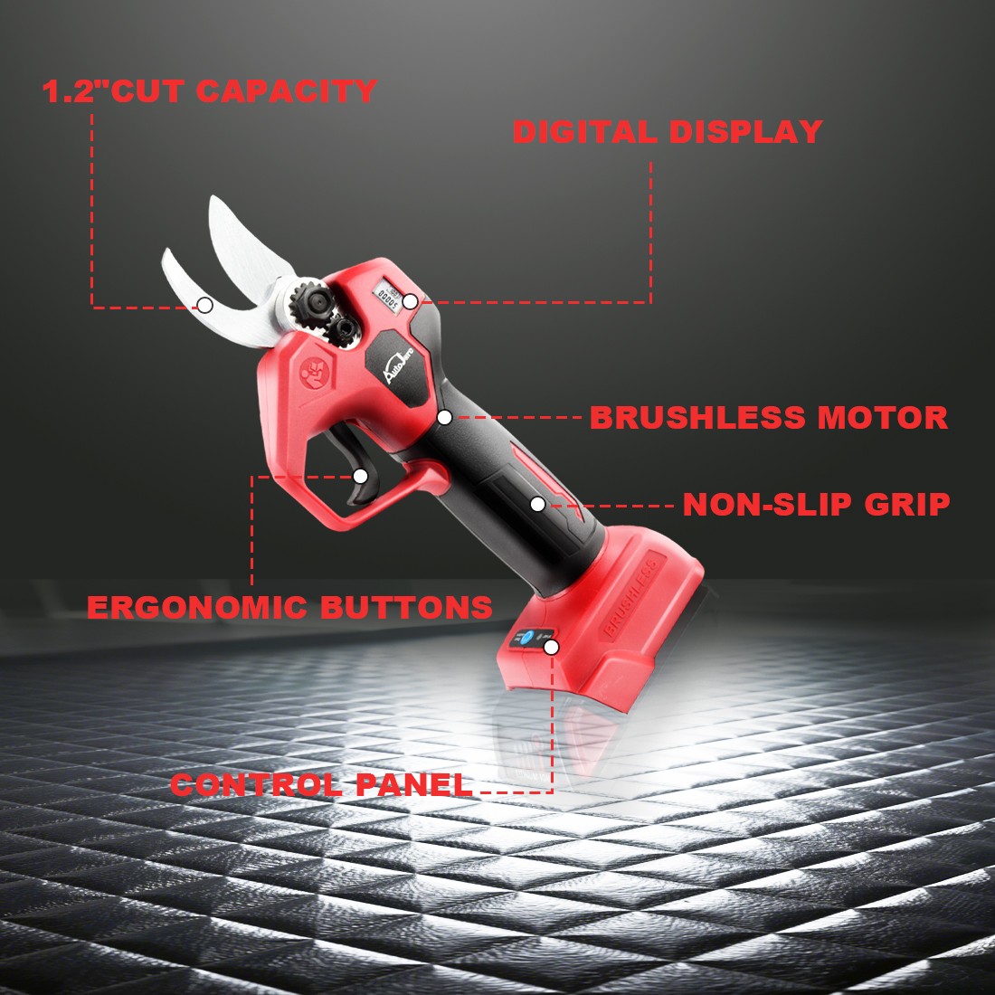 For Milwaukee M18 Battery Cordless Electric Pruning Shears Gardening Trimmer