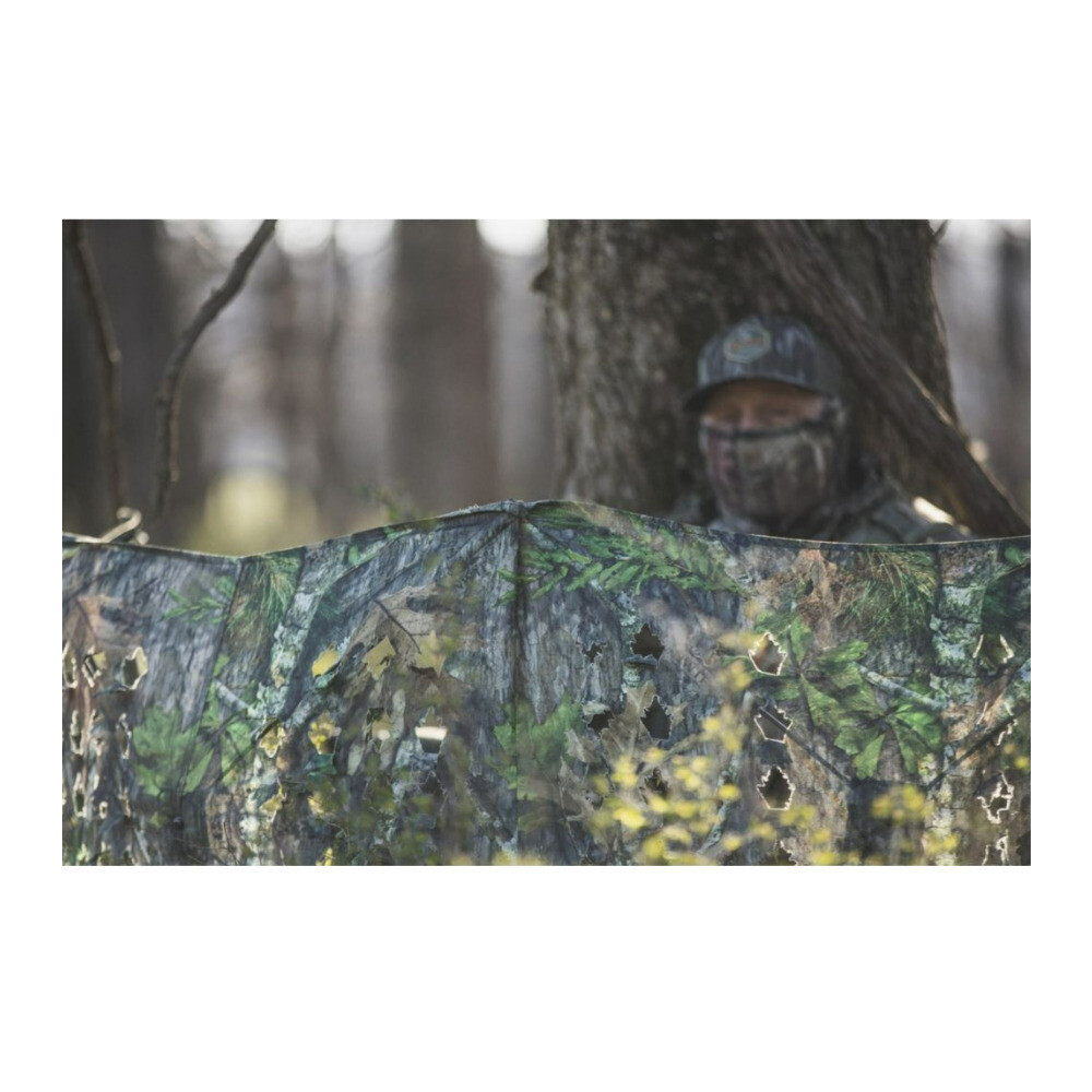 Ameristep Hub Design Compact Mossy Oak Obsession Three Panel Throwdown Blind
