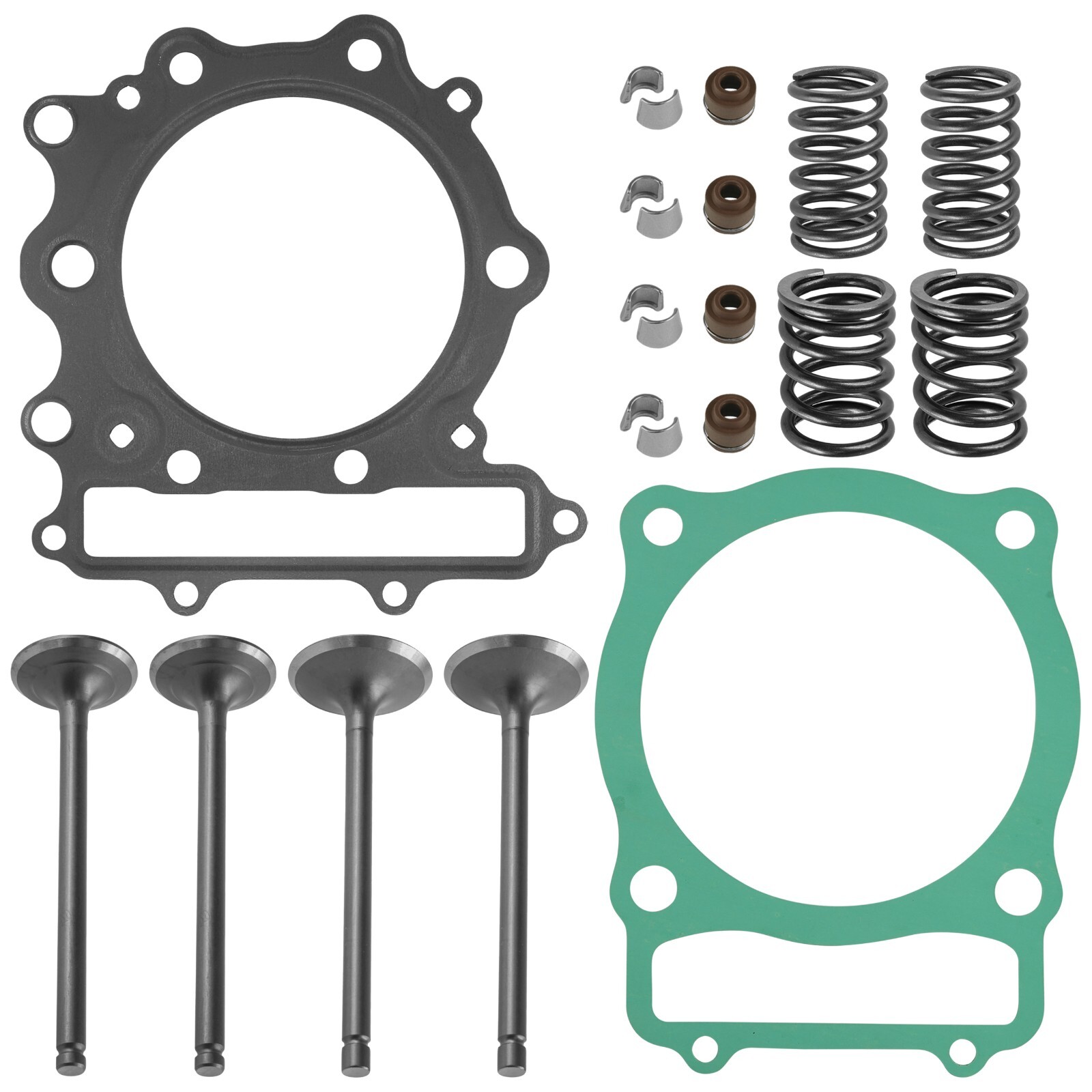 Cylinder Intake Exhaust Valve Kit for Honda XR650L 1993-2009 2012-2017